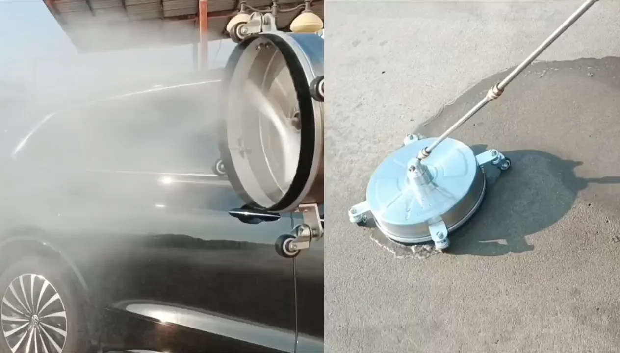 Industrial Big Rotary Whirlaway Pool Flat High Pressure Washer Water