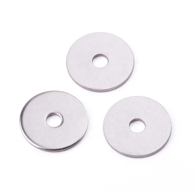 Hot item DIN9021 round metal washers plain penny ring stainless steel flat washer fastener