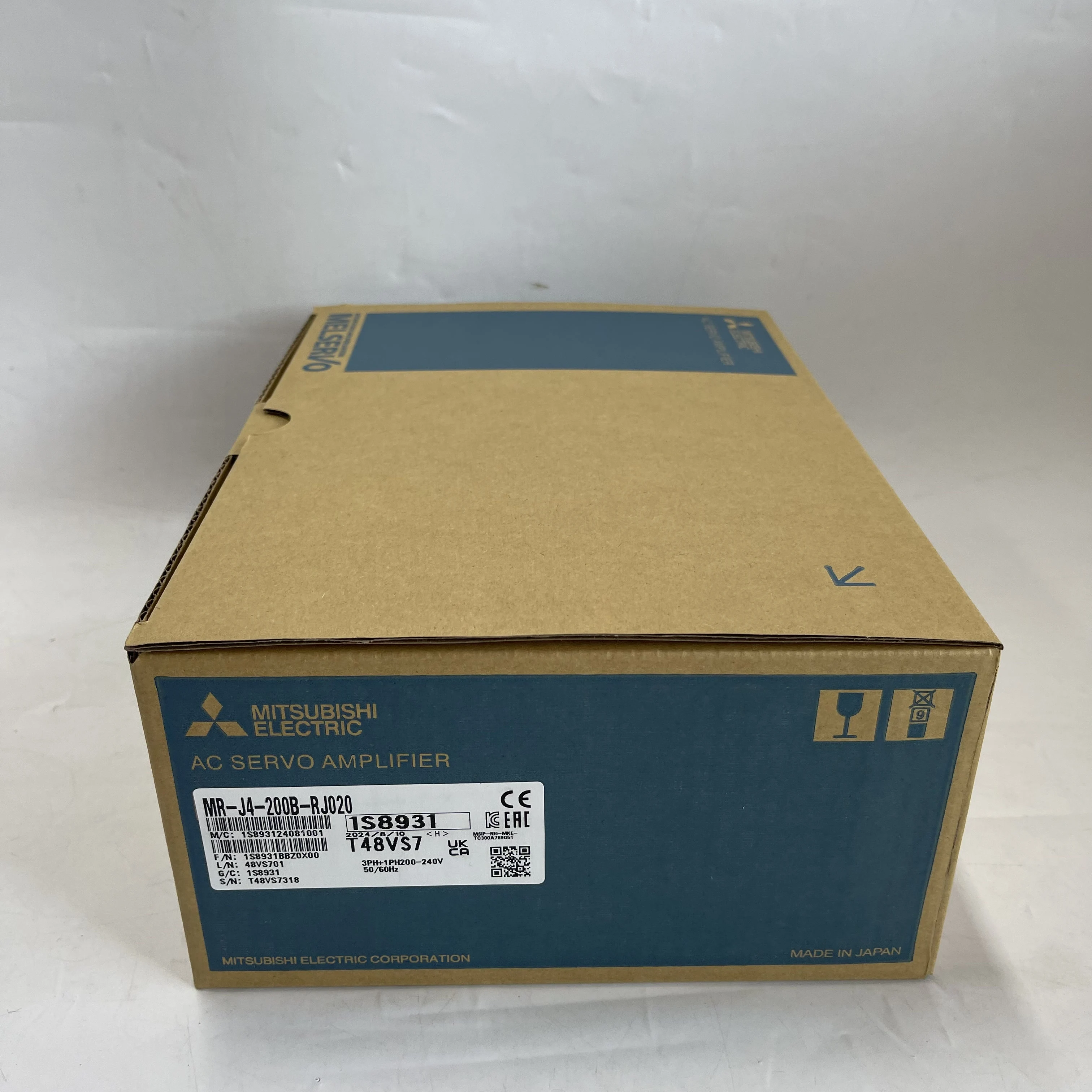 Mitsubishi AC Servo Amplifier MR-J4-200B-RJ020 Mitsubishi AC Servo Amplifier MR-J4-200B-RJ020