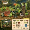 Pista per dinosauri con ascensore (105 pezzi)