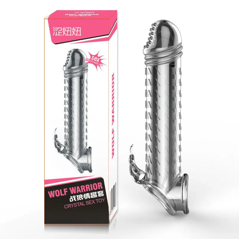 Housse de pénis Dragon manches de pénis pour hommes sangle creuse sur gode manches en cristal pour hommes extension de préservatif