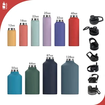 Hydroflask Water Bottle Custom Logo Leak Proof Sports Waterbottle Metal ...