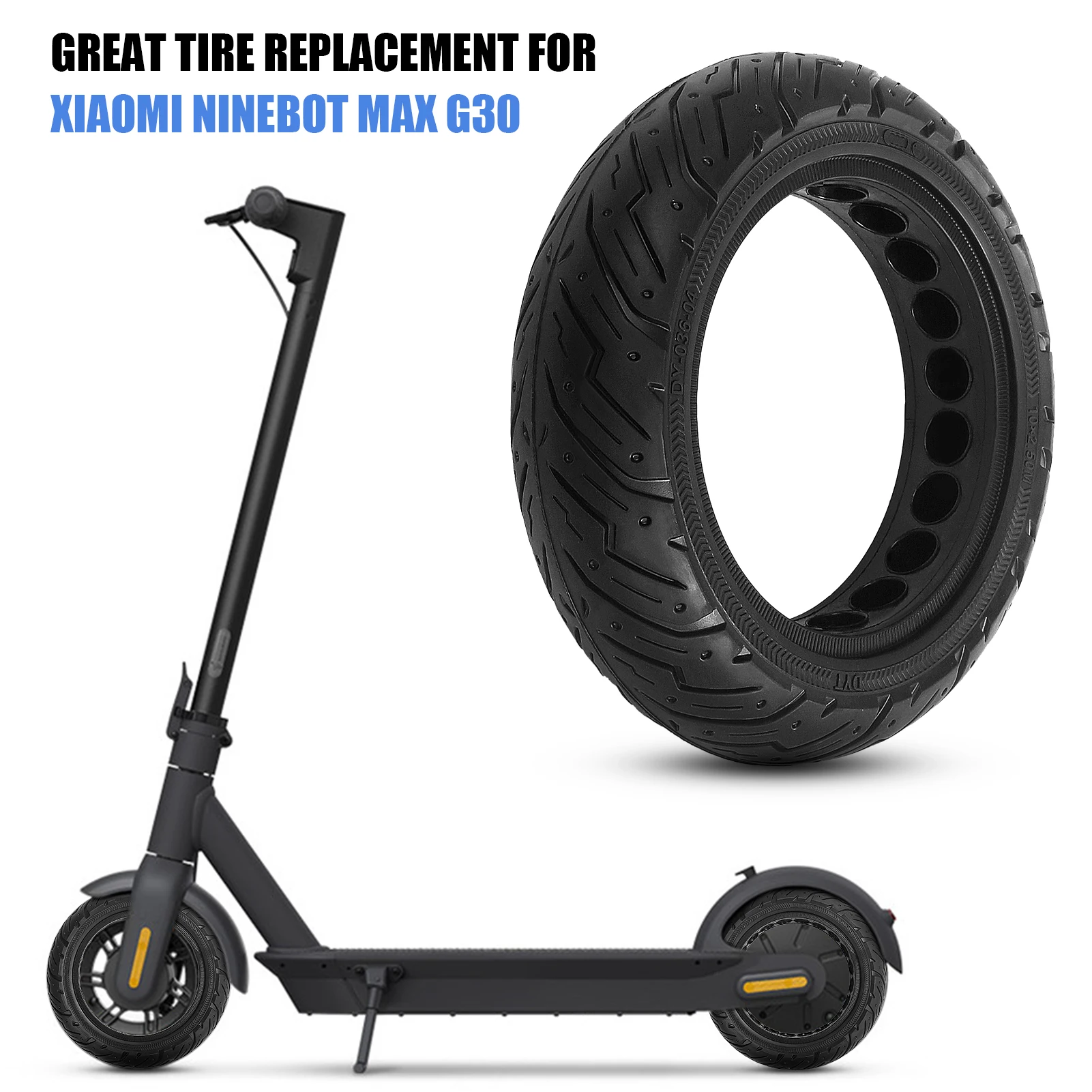 Solid Tire for Ninebot G30 Electric Scooter Motor Scooter