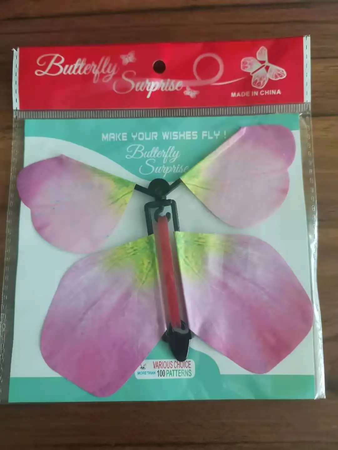 12pcs Magic Butterflies Kunststoff Wind Up Fairy Magic Geschenk Schmetterling 