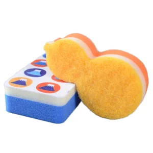 Kitchen Sponge 2026 PU Sponge with Non-woven Fabric Dish Washing Sponge with Liquid for Kitchen Cleaning Products