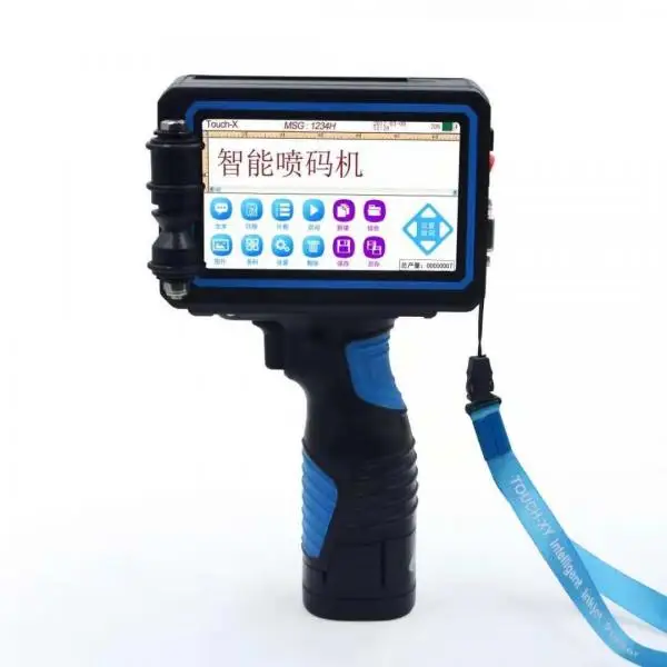 Manual Marking Machine Inkjet Coding Machine Date Coder Label Printing Machine for Foil Bag