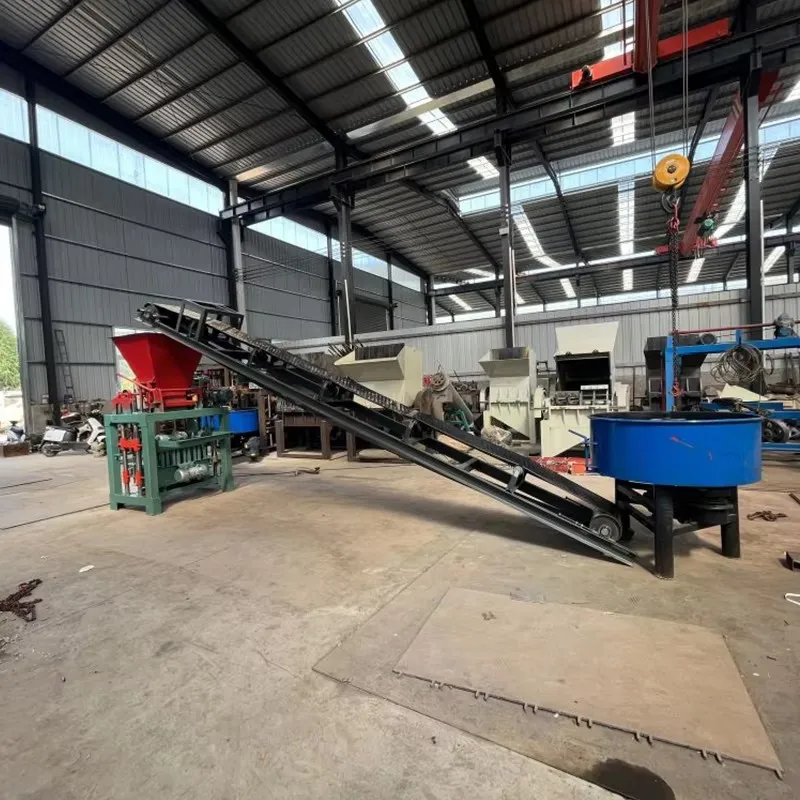 Top Quality Interlocking Brick Machine Pressing Btc Brick Eco Maquinas Cement Sand Concrete Block Machinery