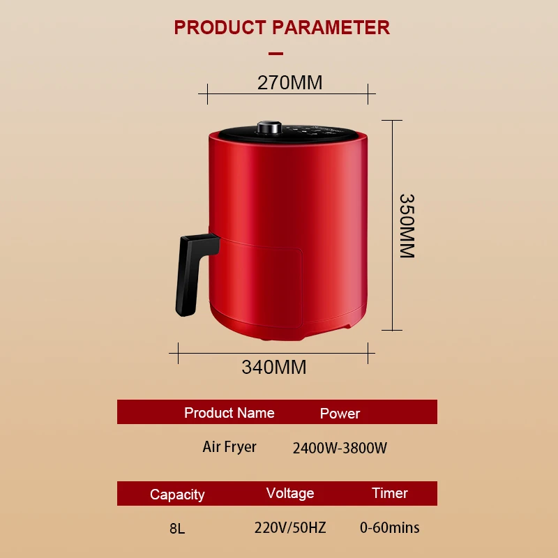 8l Consumer Reports Best Air Fryer Hot Mini Rack Air Fryer Without Oil