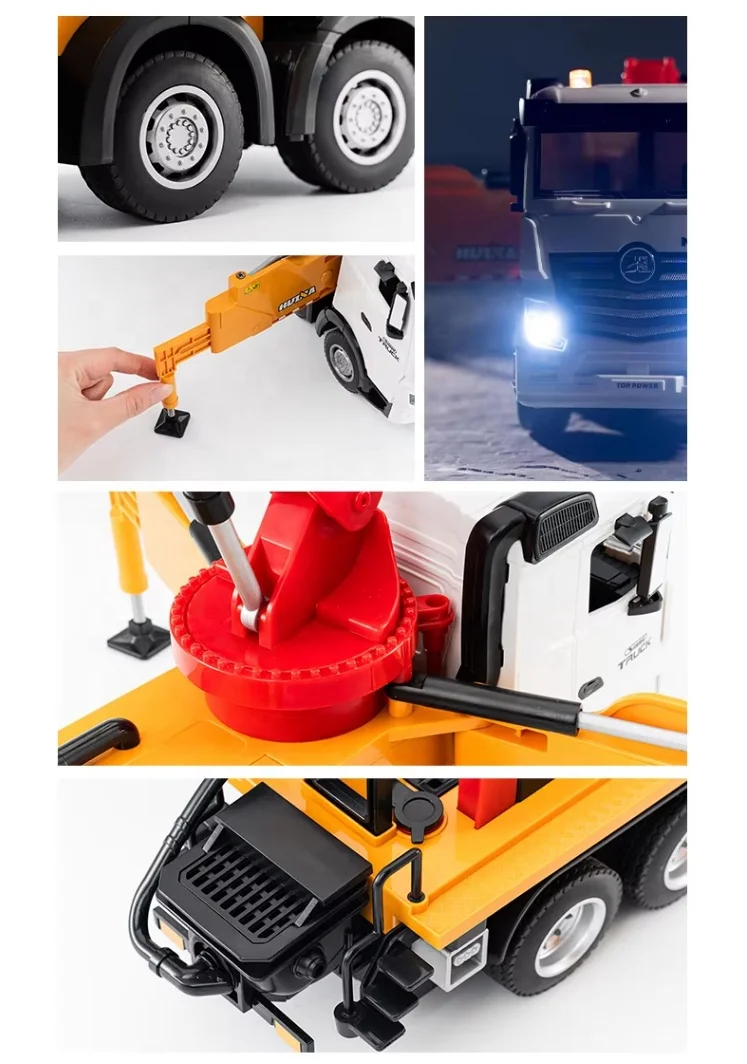 120cm Extended Arm Remote Control Concrete Pump Truck
