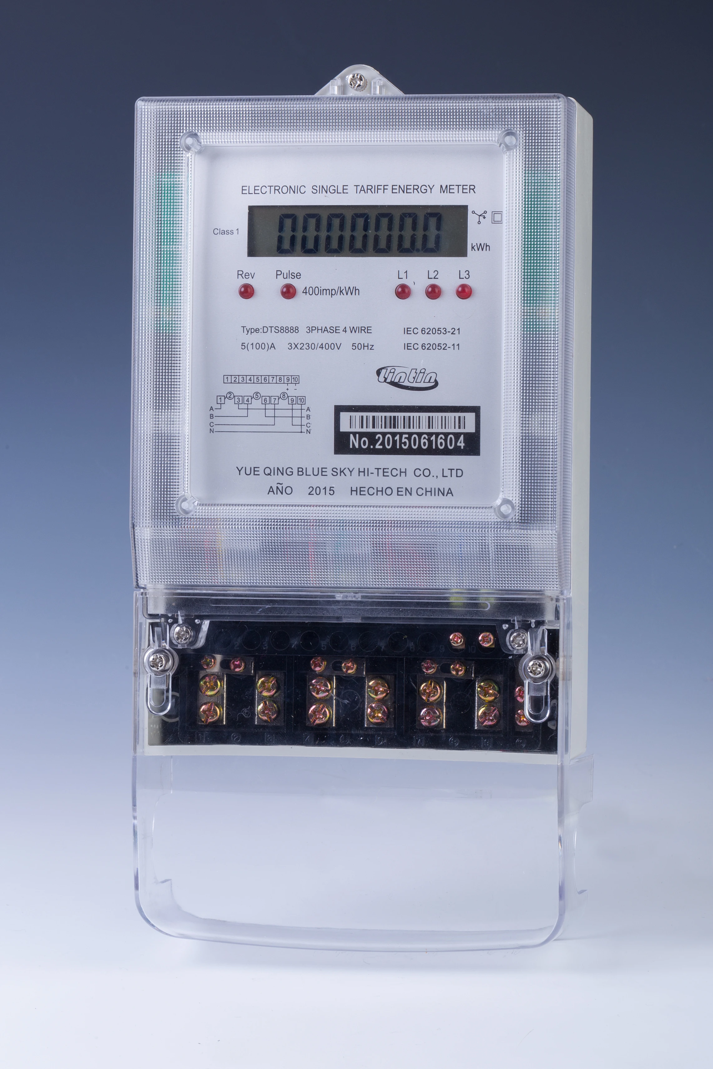NEW DSS8888 Two Phase 13A Digital Electronic Cyclometric kWh Electrical Energy Meter  WiFi Energy Meter Medidor De Energia