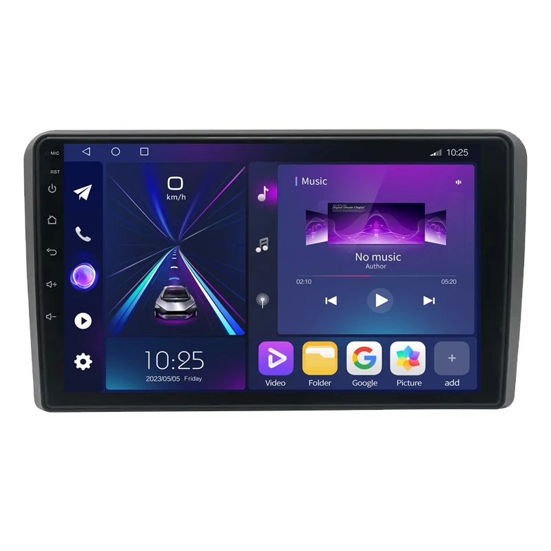 Android Auto Car Radio Player for Audi A3 8P 2003-2012 S3 2006-2012 RS3 Sportback 2011 Gps Navigation Audio