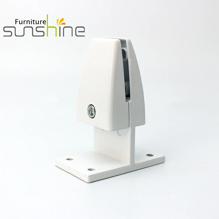 High Quality Office Table Partition Clamp Decorative Support Holding Clamp Aluminium Desk Screen Clip