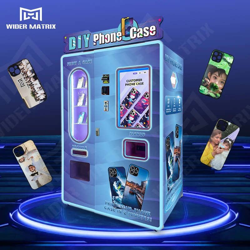 Fully Automatic Customize Phone Case Machine Professional 3 Minute Phone  Case Maker Vending Machine