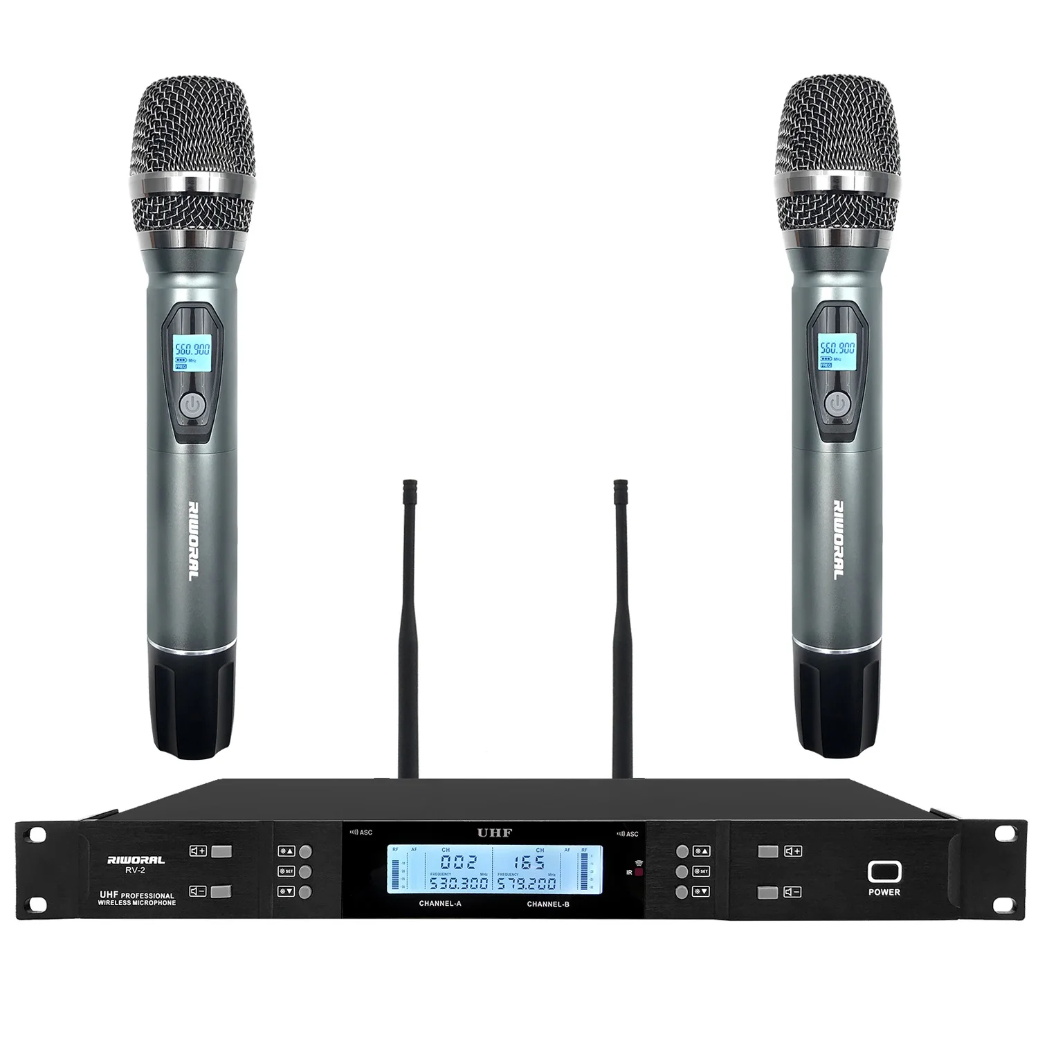 Rv2 Professional Fm Wireless Karaoke Microphone For Performance Party