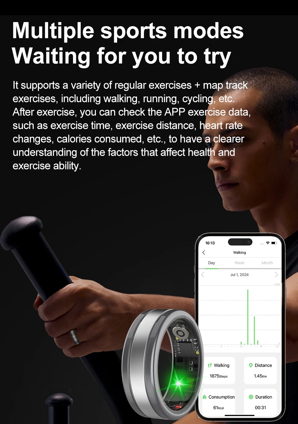 Welcome OEM Order, Factory Whole Selling R18 Smart Rings Take Photos Heart Rate Blood Pressure Blood Oxygen Sleep Health Monitoring Smart Wearable Ring - Buy R18 Smart Rings smart Wearable Ring health Smart Rings