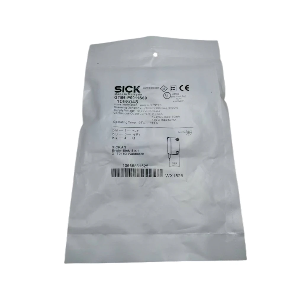 Cách tiếp cận mới cảm biến quang điện GTB6-P0011S69 1098048 nhiệt độ chuyển đổi Quy Nạp Proximity chuyển đổi cảm biến