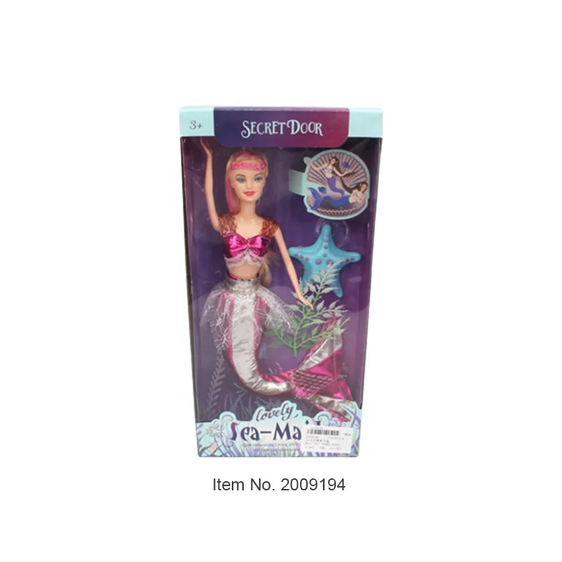 mermaid doll set