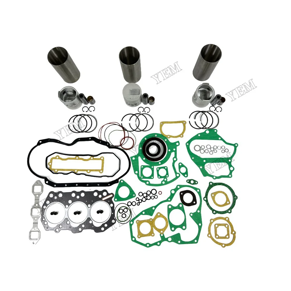 Overhaul Kit With Gasket Set Fit for Mitsubishi S3Q2 Engine 6