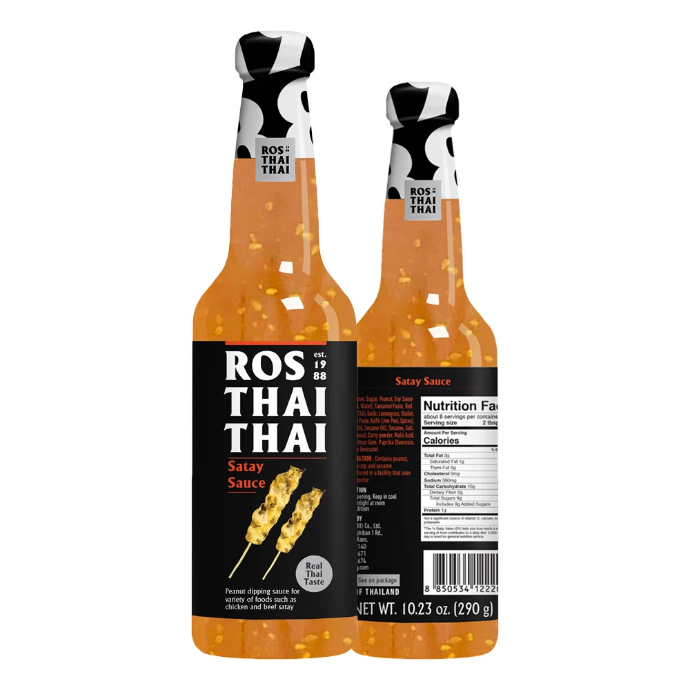 Satay Sauce 290ml Wholesale Delicious Product Of Thailand Premium