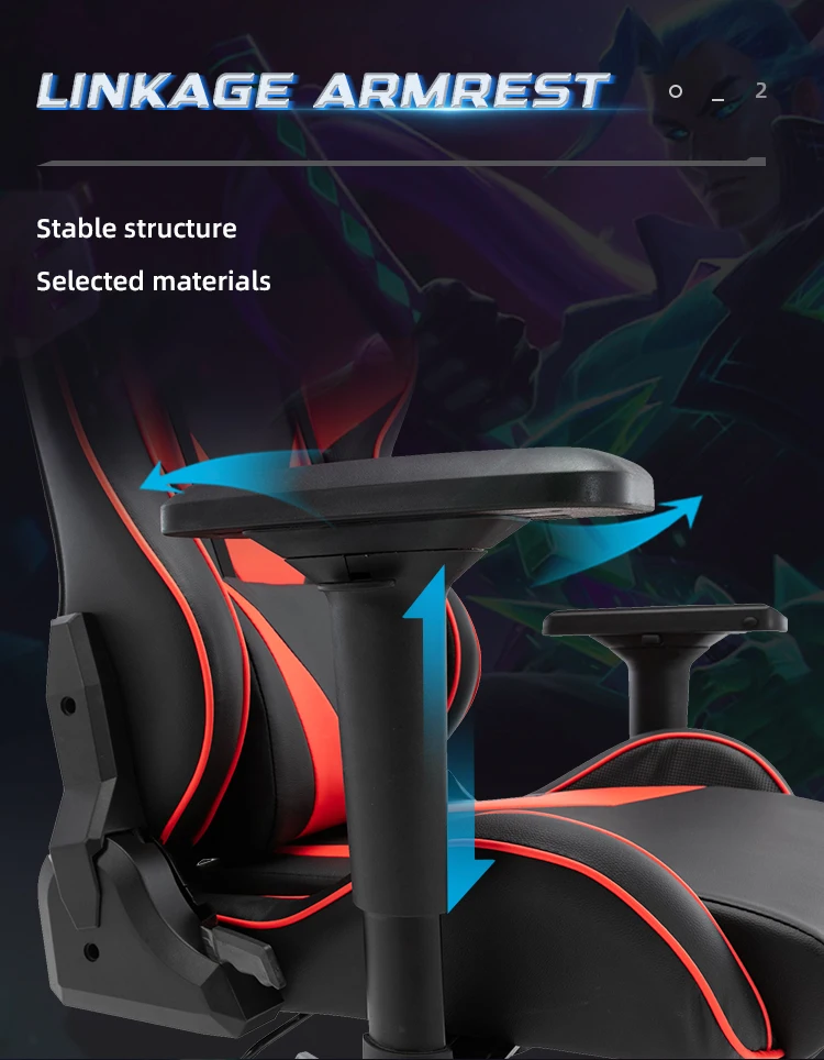 Reasonable Price Adjustable Armrest Ergonomic Computer Gaming Gamer