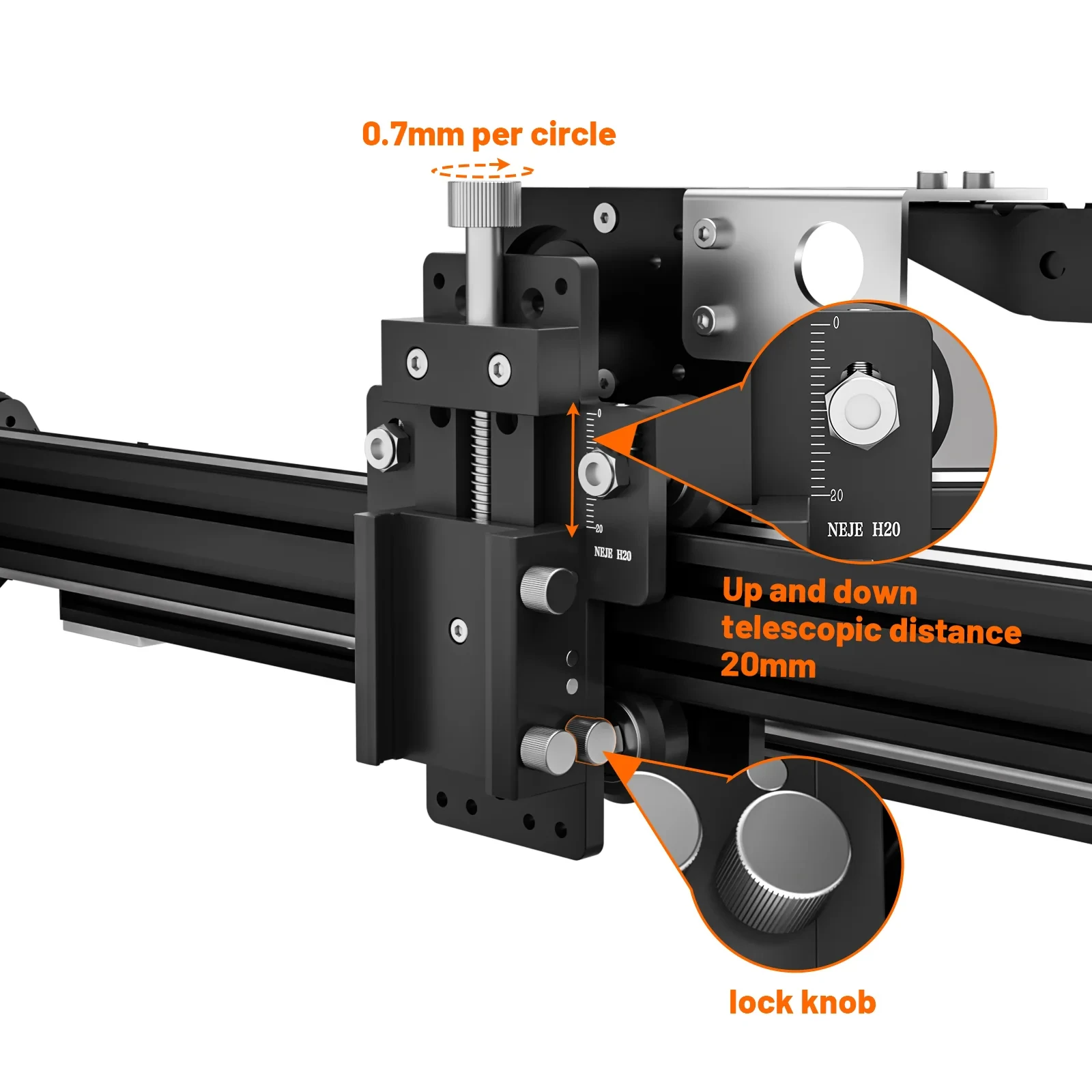 Source NEJE 3 MAX V2 E80 Laser Cutting Machine For Metal 130W 790 