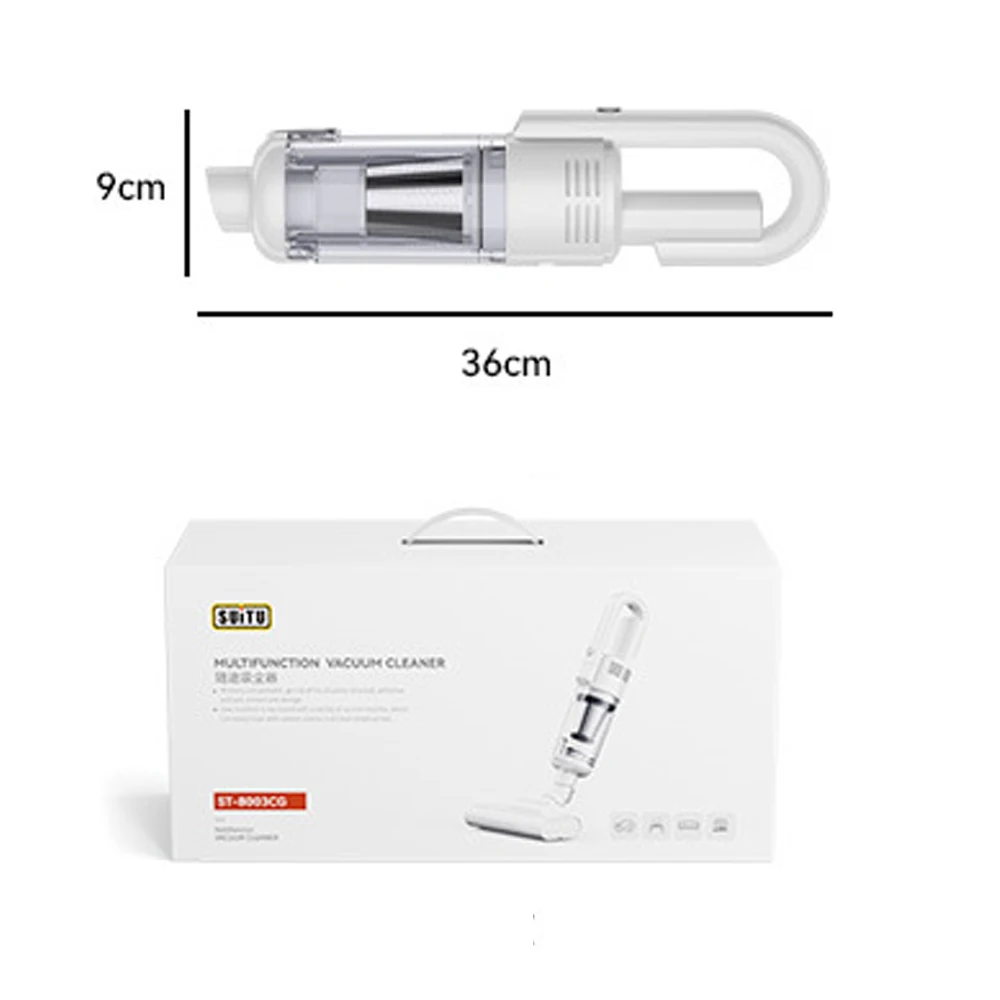 Car Accessories Mini Wireless Vacuum Cleaner Light and Brushed ABS Material Small Wireless Vacuum for Cars - view 5