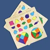 Shape + Heart + Round 3-in-1 Board
