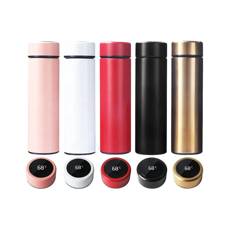 Intelligent Stainless Steel Thermos Temperature Display Smart Water Bottle  Vacuum Flasks Thermoses Coffee Cup Christmas Gifts