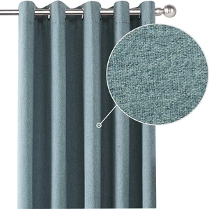 Luxury Faux Linen Curtains for the Living Room Living Room Curtains with Linen Look Curtains