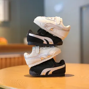 Wholesale Spring and Autumn Baby Sports Outdoor Shoes Anti slip Soles Soft Sports Shoes Baby Walking Shoes