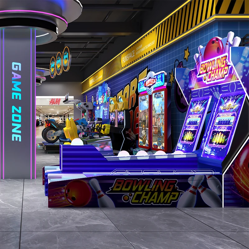 Playground Project Coin Operated Arcade Machine Racing Shooting Claw Boxing Air Hockey Table Amusement Game