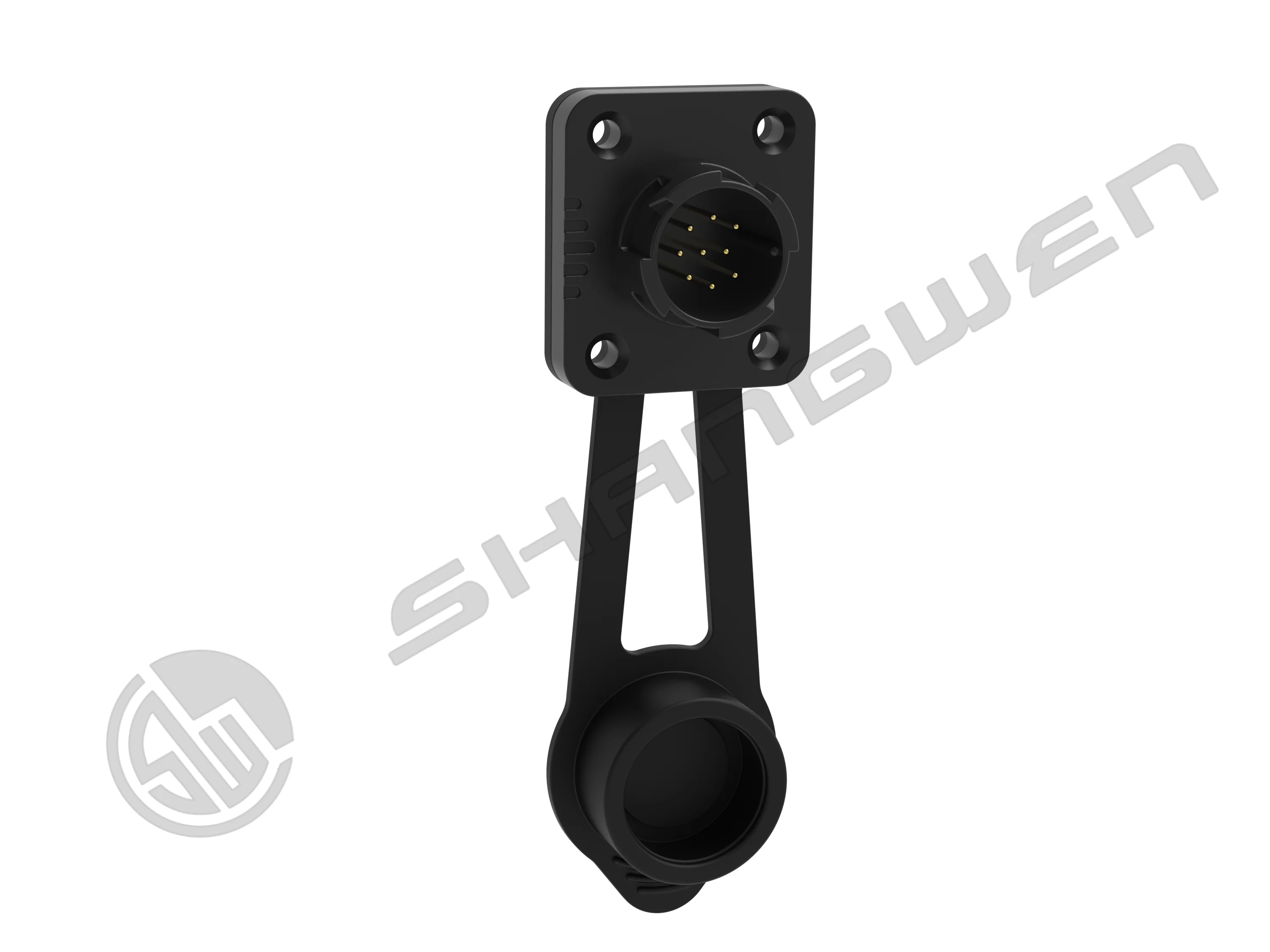 M19 Power Cable Push-pull Self-locking Connection Industrial 9 Pin Female Male Plug Signal Connector 5A Waterproof Connector