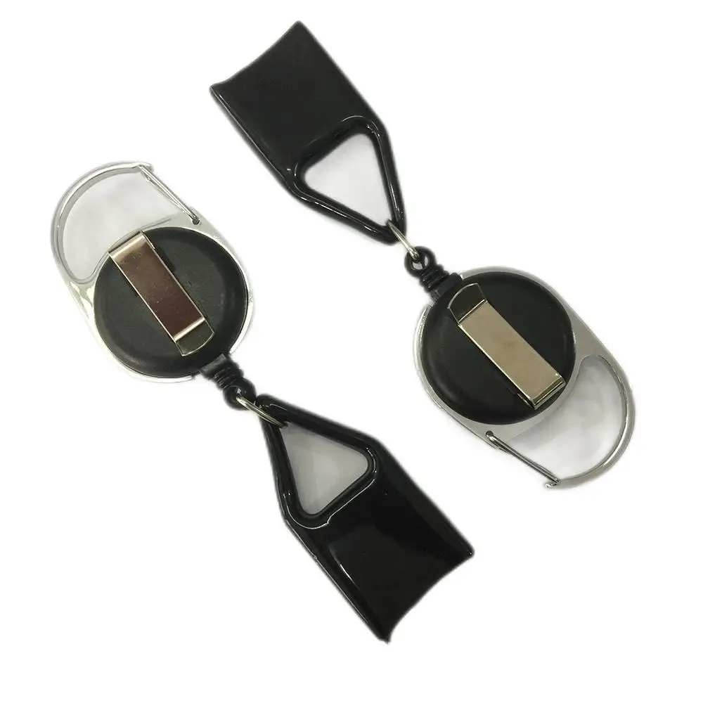 Retractable Metal yoyo  Retractable ID Badge Reel  Lighter Badge Holder