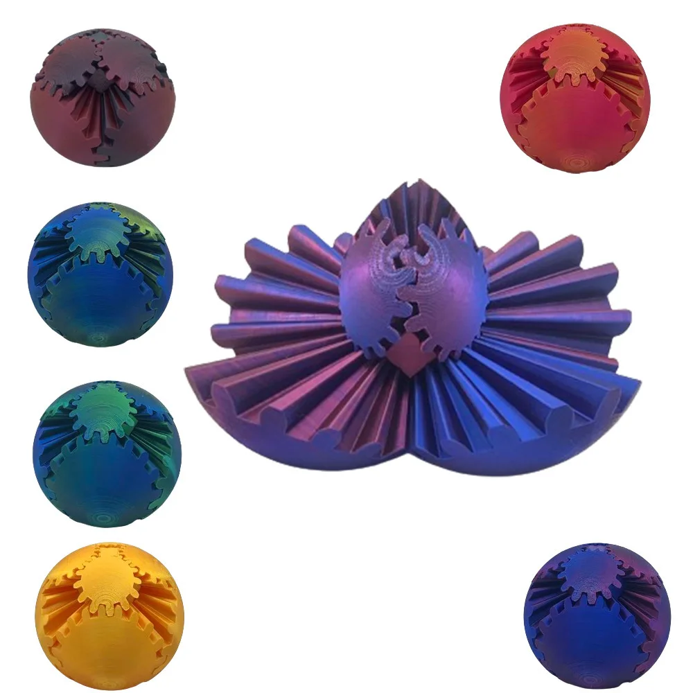 Customized 3D Printing Services FDM Rotating Stress Relief Toy-Best-selling Fun Interactive Collectible