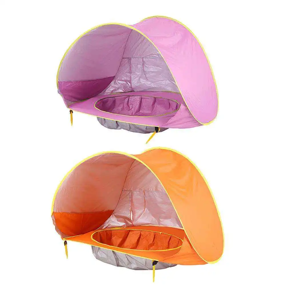 Outdoor Children Portable Baby Beach Tent Waterproof Play Uv Baby Tent Playhouse Kids Play Pop up Beach Tent for Baby