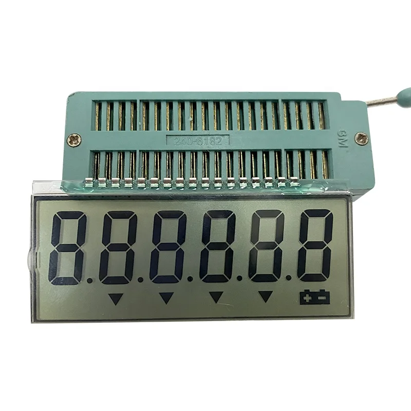 5 digit lcd display free sample
