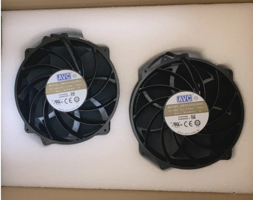 AVC 200x53mm Blower Cooling Fan - 832CFM, 48V DC Brushless