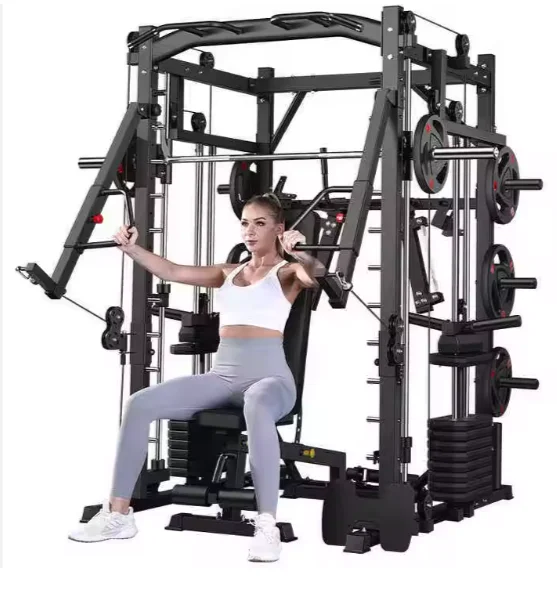 New Arrival Multi-Functional Home Gym Equipment Fitness Equipment Smith Machine and Squat Rack for Exercise