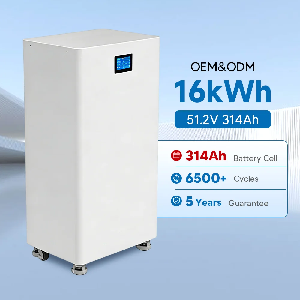 США, на складі: літієвий акумулятор для сонячної домашньої енергосховищної системи, 48 В, 314 А·год, 15 кВт·год; 51,2 В, 300 А·год, 16 кВт·год, акумуляторний блок LiFePO4 для сонячної енергетичної системи