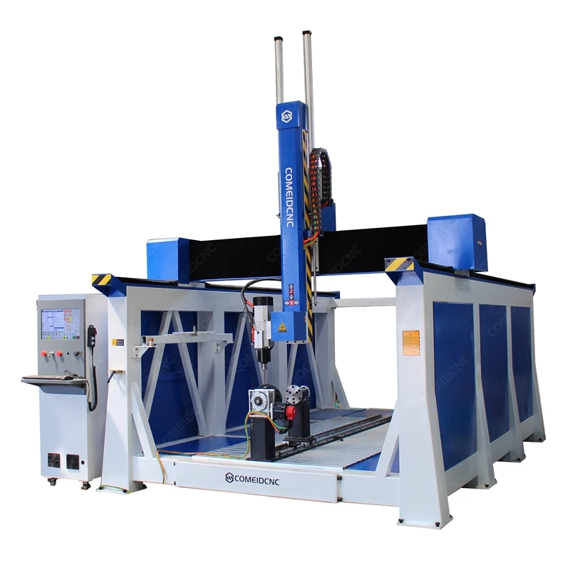 5 Axis CNC Router for EPS Foam & Wood Molding - Factory Sale