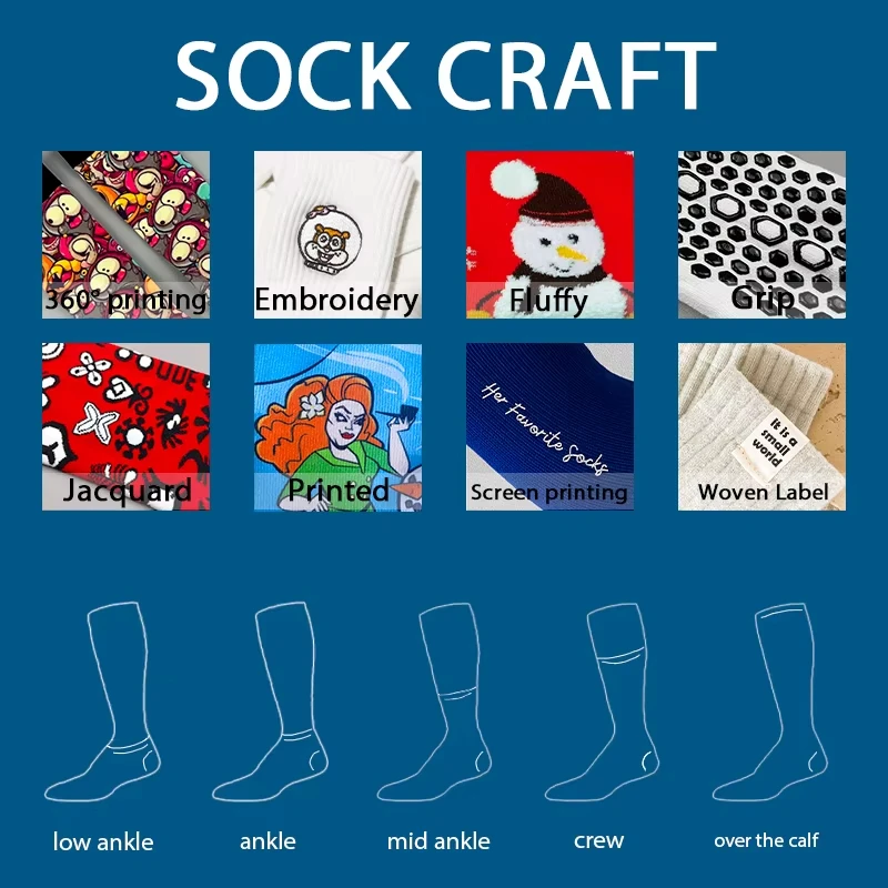 Free Sample Low MOQ  OEM ODM Custom Logo Athletic Sport Crew Grip Socks Anti Slip Grip Socks Football Soccer Custom Grip Socks