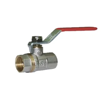 1 1/4in With High Quality Plated Two Piece Brass Ball Valve