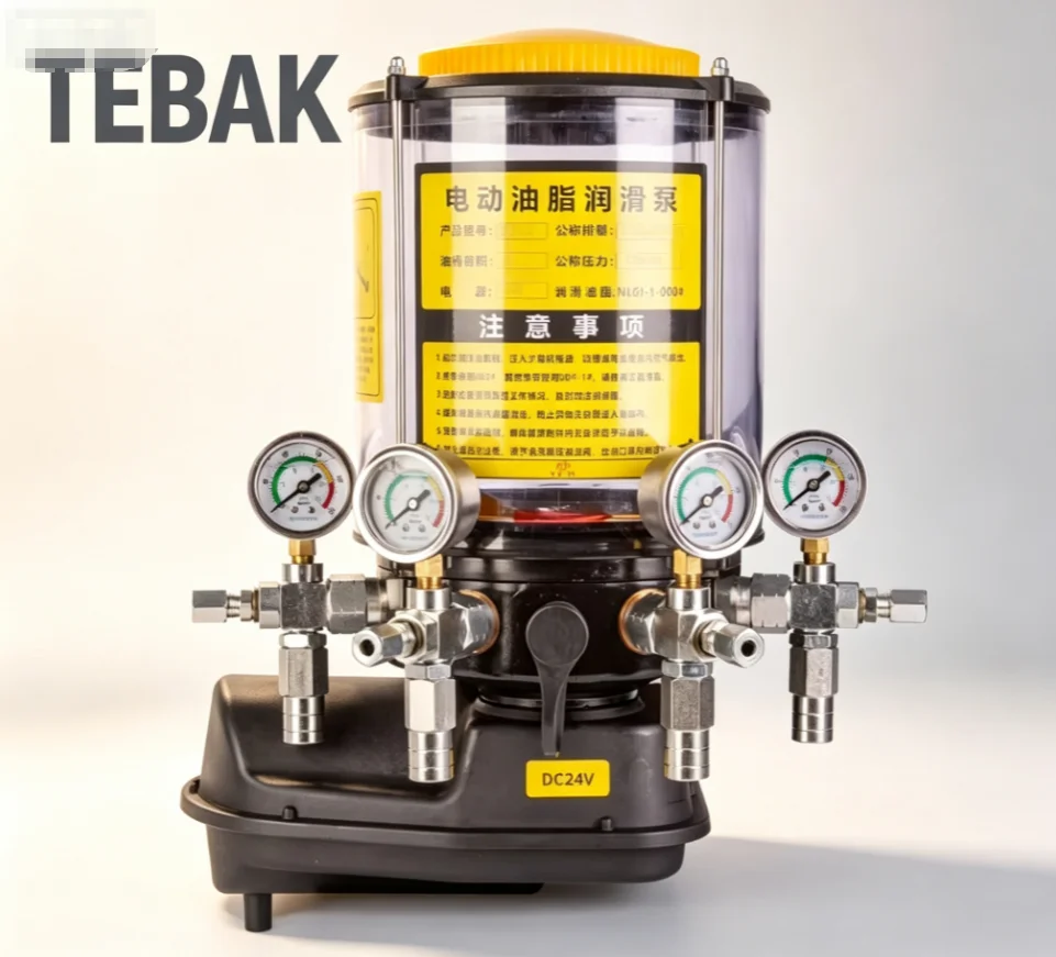 Automatic Electric Grease Lubrication Pump 24V/220V/380V Auto Refueling Butter Pump for Construction & Engineering Machinery