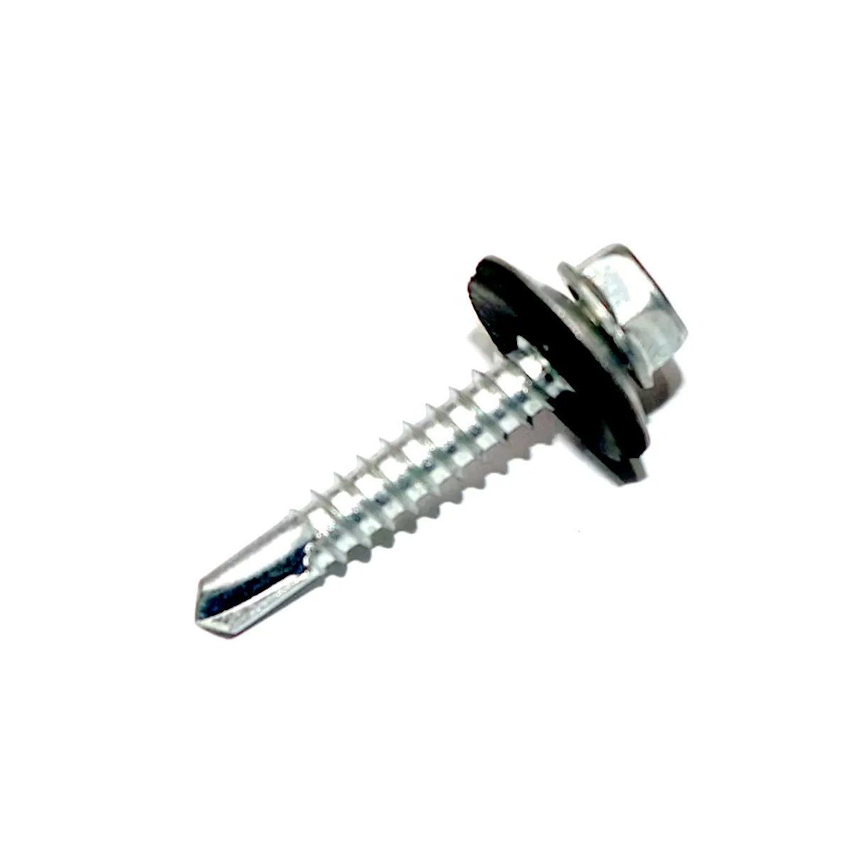 Ansi Pandaigdigang Benta M3 M6 Stainless Steel Zinc Plated Hex Head Self Drilling Screw Para sa Metal Fixation