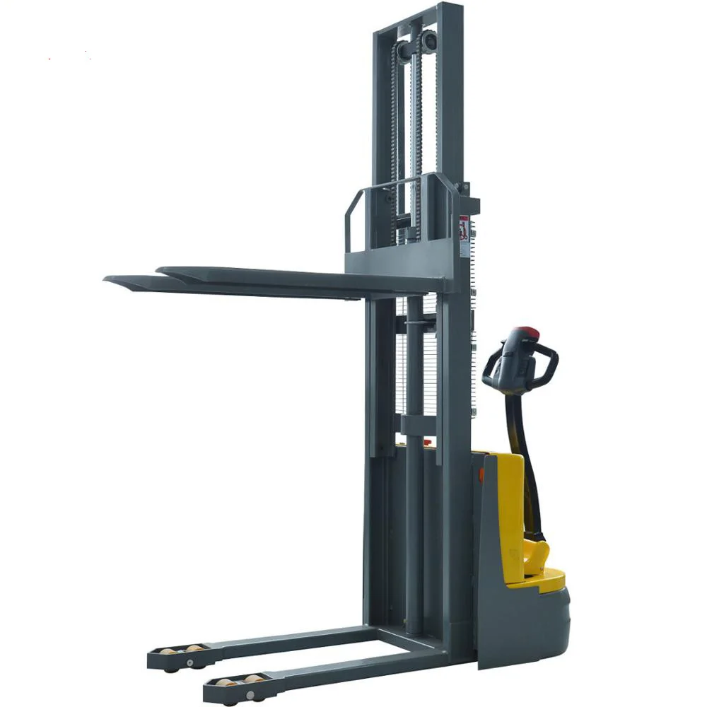 1 Ton Load Capacity 3 m Lift Height Electric Forklift Stacker Truck with CE