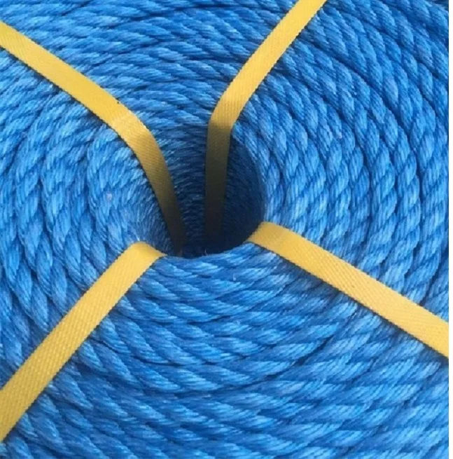 Competitive Price Fishing Rope Type Plastic Ropes PE PP Material 6mm--30mm 3 Strand Polypropylene Danline Rope