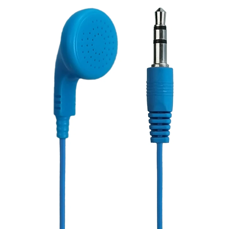 One Ear Disposable Mono Earphones with Noise-cancellation