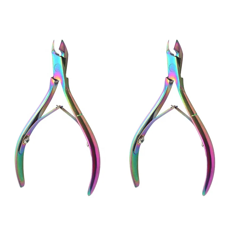 Высококачественные маникюрные инструменты щипцы для кутикулы ногтей профессиональная заточка из нержавеющей стали