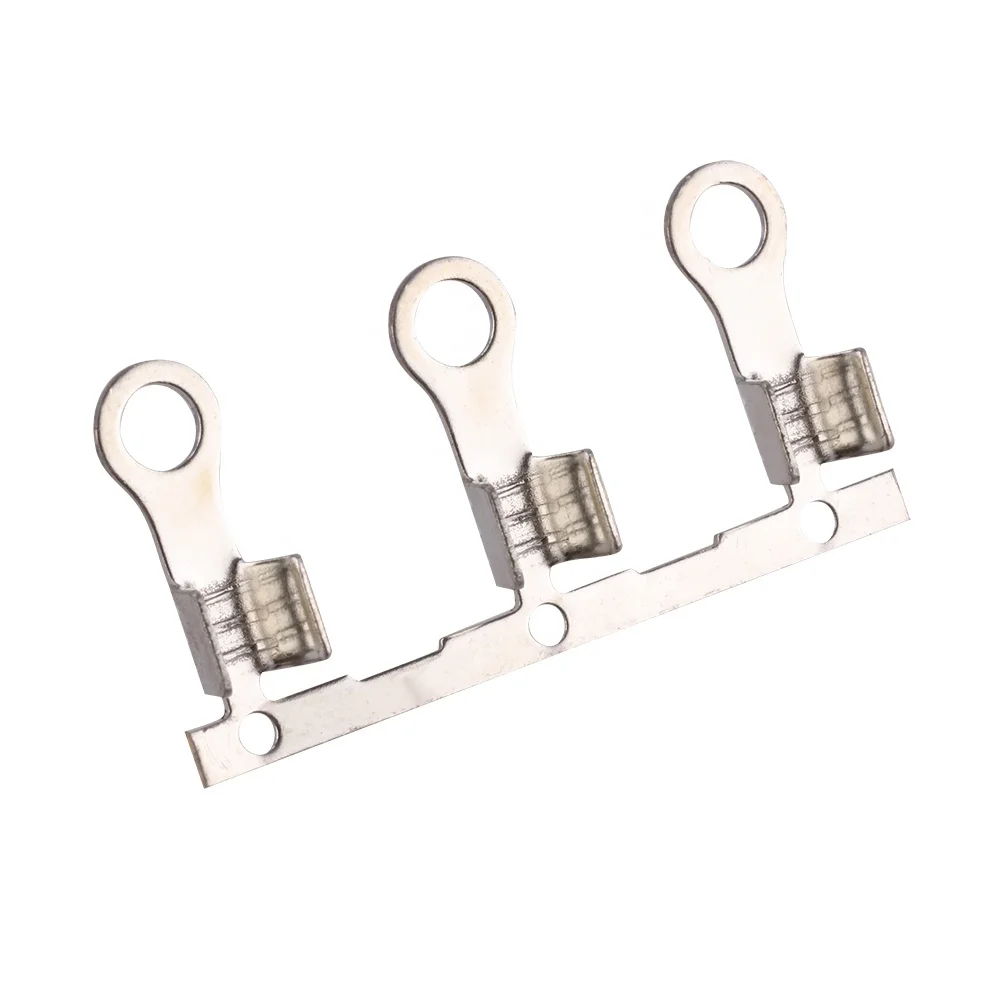 Factory Sales Round Earthing Circle Ground Screw Lugs Ring Battery Terminal  Car Brass Crimp Terminal