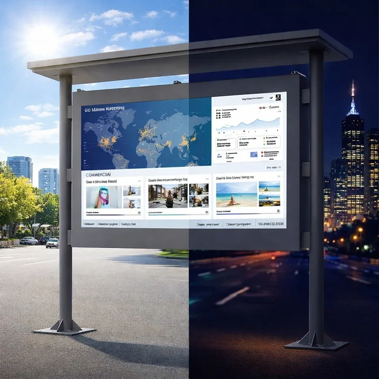  24/7 Operation outdoor digital advertising signage